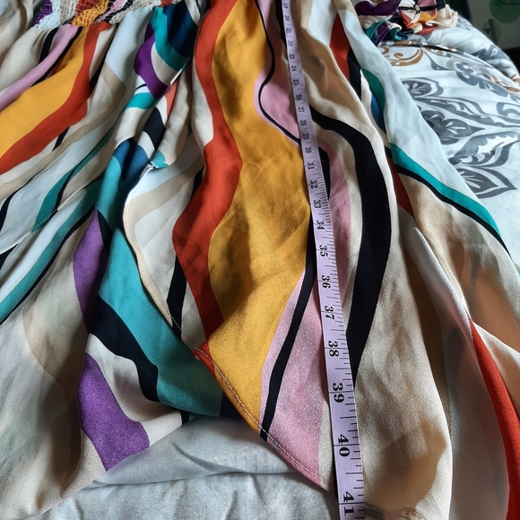 Abstract print NY$CO maxi top - Picture 5 of 7